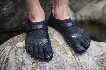 FiveFingers V-Aqua Sort til Damer